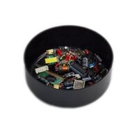 QXR Emebiol Q-SCB3 120*45mm Round Antistatic Plastic ESD Other Electronic Components Box