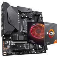 Hot Sale Combo New Board for GIGABYTE B550M AORUS PRO M-ATX Gaming Motherboard Ryzen R5 7 9 3600 3600X 3700X CPU