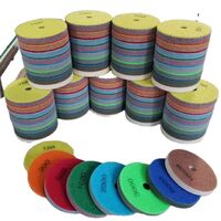 3 inches 4 inches 5 inches 6 inches 8 inches diamond sponge polishing pad / marble sponge cushion