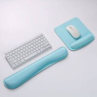 Office Wrist Rest Mouse Pad Memory Foam Keyboard Rest Wrist Rest Mouse Pad Hand Rest Set