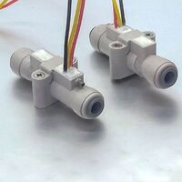 Magnetic Water Flow Switch Charging Flow Sensor Switch PE Pipe With Quick Connector