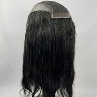 grey long hair wig for women