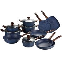 New pots and pans, non-stick aluminum kitchen set, eco-friendly