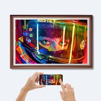 Wholesale WiFi thin wall mounted kiosk digital art photo frame nft 32 inch digital photo frame