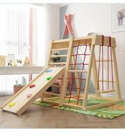 Great Price Outdoor Indoor Playground Sports Equipment Toys Children Wooden Climbing Frame
