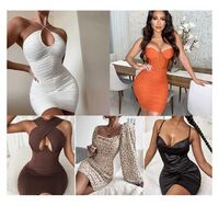 Wholesale Dress Clothing Stock Ladies Mix Low Prices Fashion Casual Tops Swimwear Skirts Clothes Women Dresses