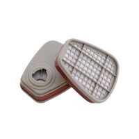 6051 hot selling gas organic vapor filter element activated carbon for 6200 6800 7502 6502
