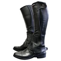Equestrian clothing premium brown leather riding half breeches, fashion western for men and women.