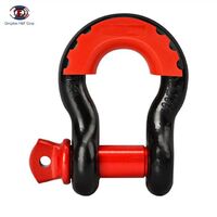 HF anchor shackle heavy duty forged de ring 4 pull ring d