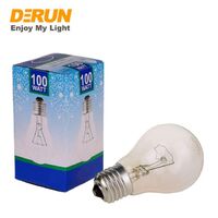 A55 40w 60w 75W 100W E27 B22 transparent incandescent bulb lamp manufacturer luces foco incandescent lamp, INC-A BULB