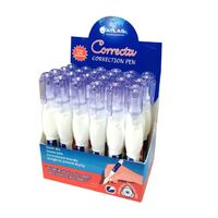 Correction Pen 7ml quick-drying with triangular-grip fine tip and controlled ink flow for precise corrections - no clogging