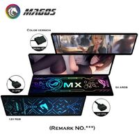 PC case panel RGB, light board back panel for graphics card/PSU/HDD case decoration MOD, DIY customization for gamers, support M/B SYNC
