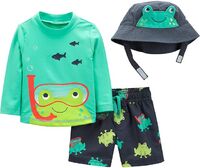 Boy's Infant 3 Piece, Luggage and Hat Set