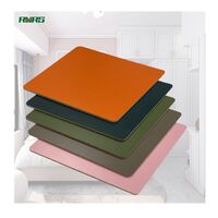 Custom wood grain E0E1 grade laminate plywood paint free board melamine veneer for interior