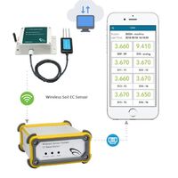 IOT Wireless Soil EC PH Analyzer Moisture Temperature Nutrient Sensor