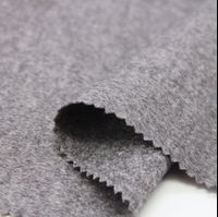 2022 new high quality gray silk and cashmere coat fabric