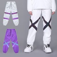 Customized new snow pants outdoor winter snowboard pants breathable waterproof warm ski pants men and women ski pants