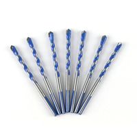 Versatile 5-Pack Triangle Drill Bit Set (6/6/8/10/12mm) Twist Drill Carbide Drilling Tool