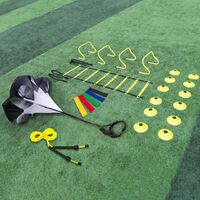 Customized Speed ​​Soccer Football Agility Ladder Agility Equipment Training Set Cone Hurdle Parachute