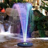 LED Color Water Floating Pump Fountain Light for Swimming Pool Swimming Pool Spa Pool Outdoor Garden Villa Hotel Courtyard