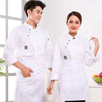 Restaurant bar chef clothes chef clothes chef coat professional wholesale production and sales chef coat