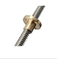 Stainless steel trapezoidal screw T16 T18 T20 T22T24T26T28T30 screw nut