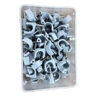 Ingelec Round Plastic Wire Clips Adjustable Wire Clips High Quality Flat Cable Clips Official Direct Sales