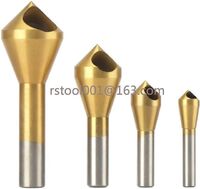 Titanium Countersunk Head Deburring Drill Taper Hole Knife Steel/Aluminum Countersunk Head Chamfering Tool