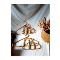 Beautiful and practical vietnamese rattan hanger/high quality bamboo stick hanger/premium coat bamboo hanger