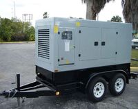 40kva 30kw Portable Cold Storage Diesel Generator Set