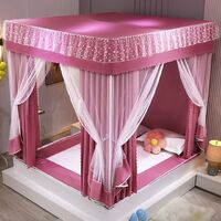 Princess Wind Exquisite Lace Double Dream Bed Mosquito Net