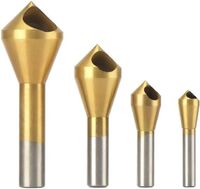 Titanium Countersunk Head Deburring Drill Taper Hole Knife Steel/Aluminum Countersunk Head Chamfering Tool