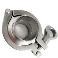 Sanitary Stainless Steel Heavy Duty Clamp Fittings with Ferrules and Gaskets