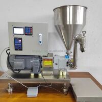 Small automatic desktop CNC coffee sauce granule paste weighing filling machine