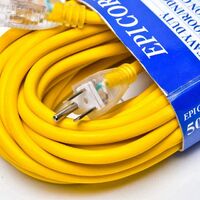 heavy duty outdoor lighting extension cord