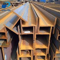 Hot Rolled Liange ST37 -2 S235JR or Q235 Galvanized or Black Steel Structural H Beam