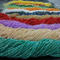 China Cheap Price Crystal AB Faceted Washer Beads Rubber Beads Wholesale Crystal Beads
