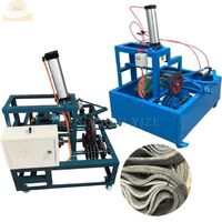 Double-sided shredded rubber tire car tire ring waste strip recycling slicer waste tire cutting machine