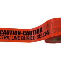 Factory Supply Underground Warning Tape Undetectable Warning Making Tape