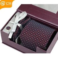 Tie Clip Gift Set Pocket Square Cufflinks Tie and Handkerchief Set Gift