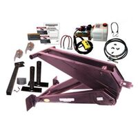 Hydraulic tipper lift kit for scissor lift