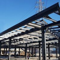Steel Structure Multi-storey Long Span Commercial Building Shop Shop Cafe Restaurant CE | ISO | CN