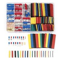 678 Pieces 2:1 Heat Shrink Tube Various Insulation Shrink Sleeve Kits Crimp Terminal Connector Assortment Kit