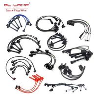 Toyota Nissan Hyundai Kia Mitsubishi Mazda Ford Chevrolet Chevrolet Automotive Engine Silicone Spark Plug Wire Set Ignition Coil Cable