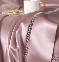 Factory direct sale luxury 100% raw silk duvet bedding set 25mm 19mm duvet cover set wholesale price