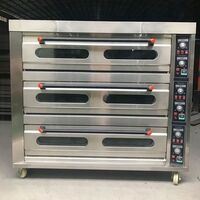 Hot Sale Used Baking Gas Oven for Double Layer 4 Tray Oven