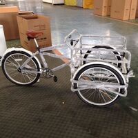 Cargo Bike/Bike Bike/Cargo Tricycle UB 9033 with Steel Pedals