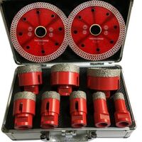 Vacuum Brazed Core Drill Bits Diamond Hole Saw Sets Diamond Bits