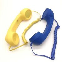 Wholesale radiation proof retro cell phone handset for all phone handset receiver devices