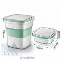Cheap Mini Washing Machine Foldable Silicone Electric External Portable Foldable Washing Machine with Dryer